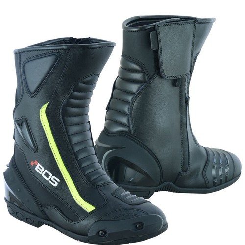 Motorradstiefel leder - b:o:s,