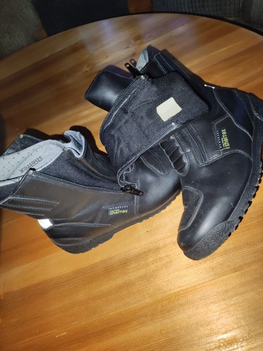 Schwarze motorrad stiefel - schwarze,