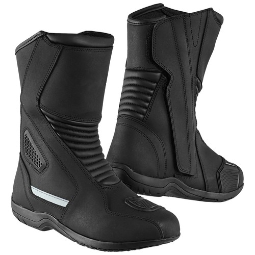 Herren-Leder-Bikerstiefel