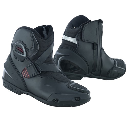 Motorradstiefel schwarz - motorradstiefel,