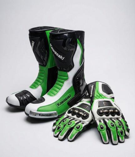 Kawasaki leder rennstiefel - kawasaki, +