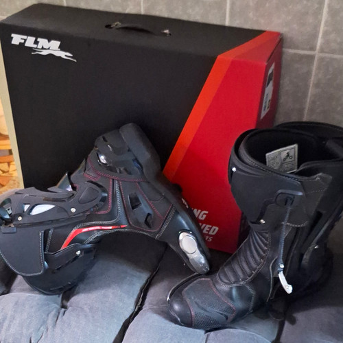 Motorrad stiefel mit - motorrad,