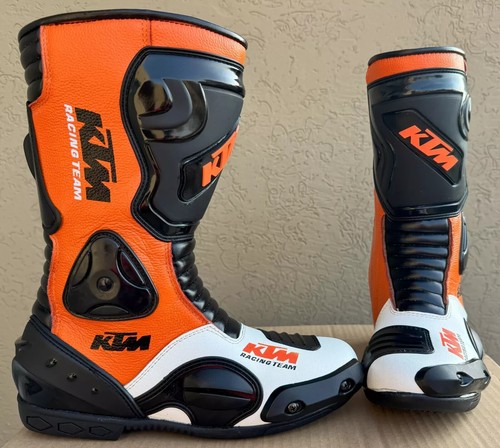 Ktm leder rennstiefel für - leder-rennstiefel,